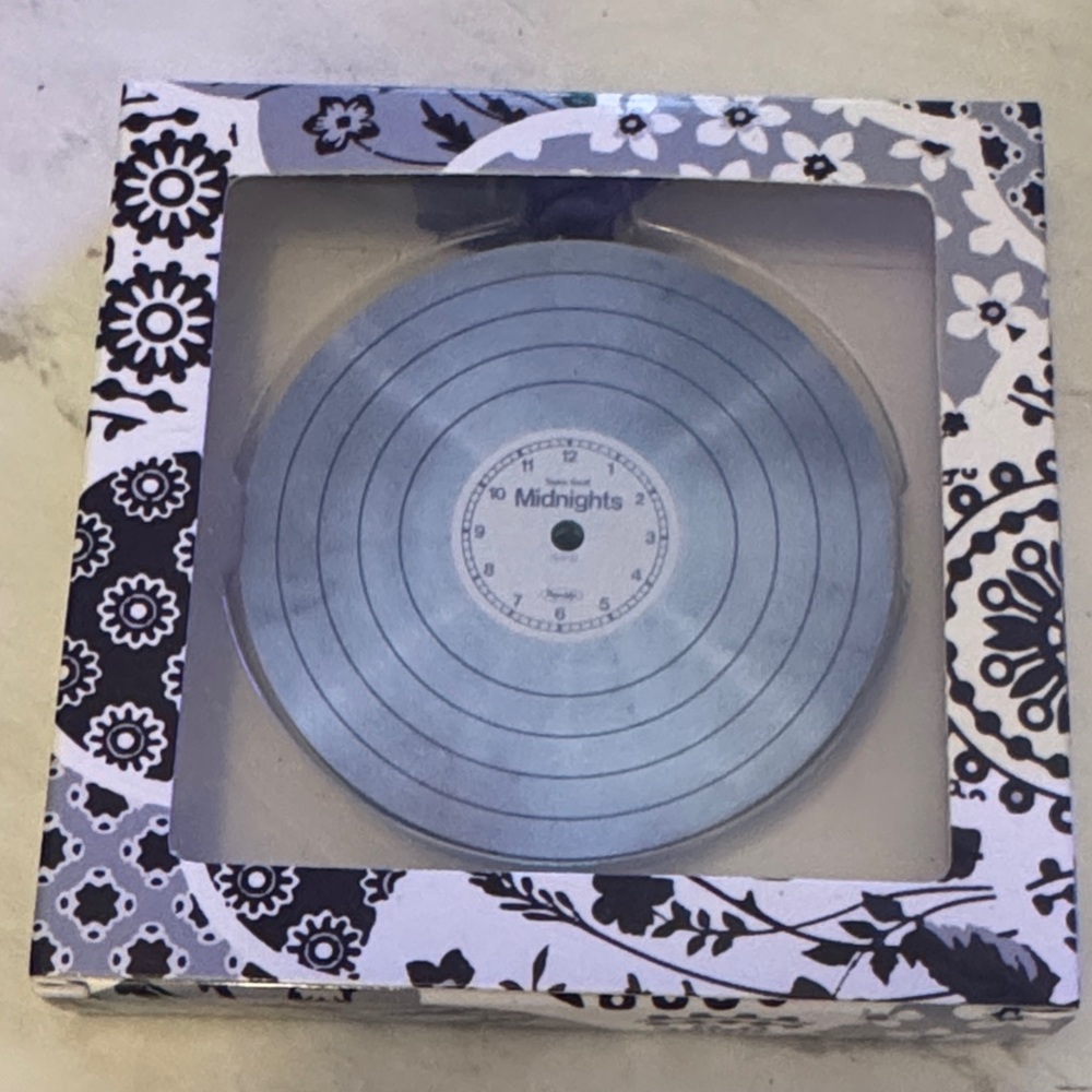 TS midnights vinyl ornament